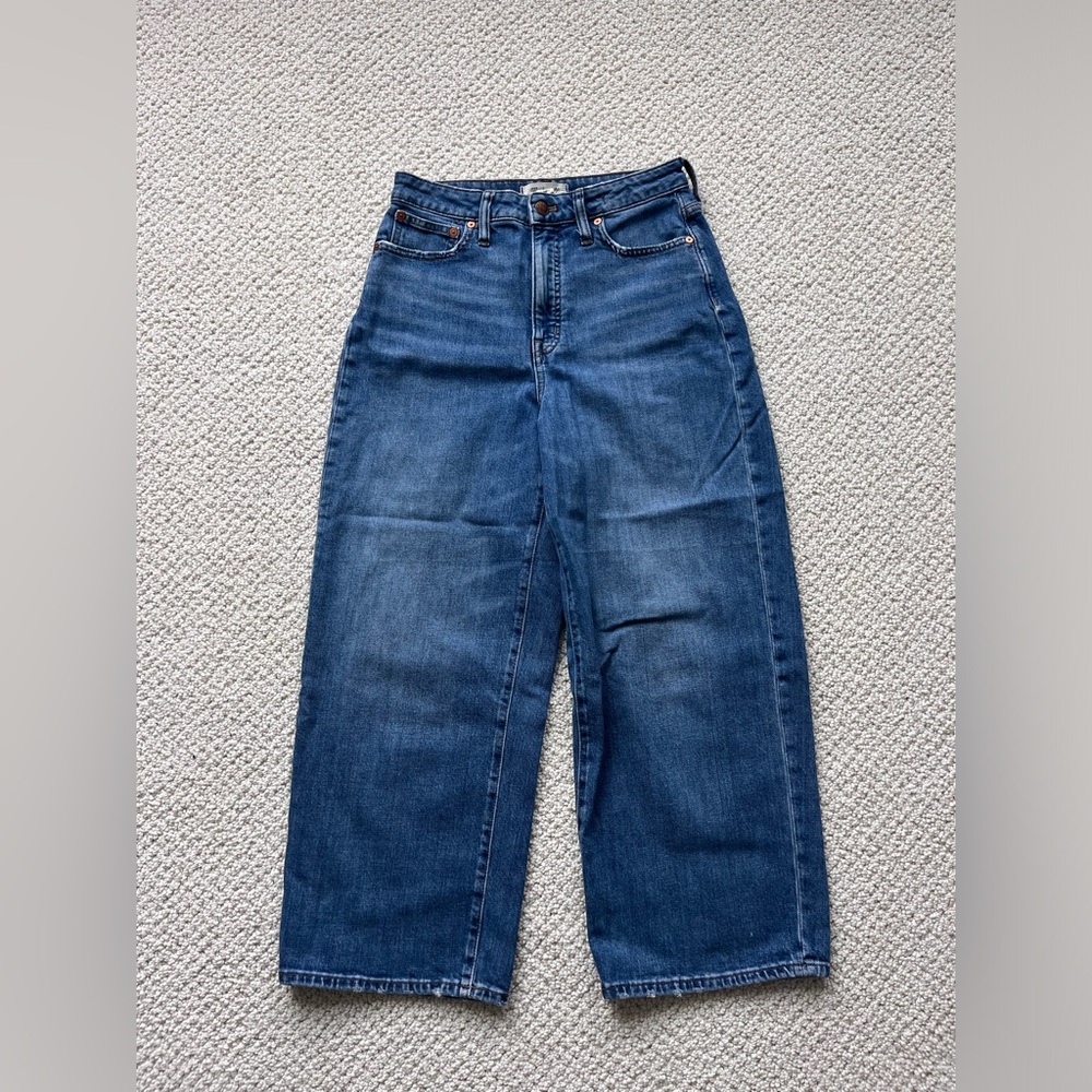 Madewell Curvy Slim Wide Leg Jean